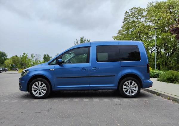 Volkswagen Caddy cena 67900 przebieg: 167458, rok produkcji 2020 z Zielonka małe 79